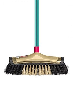 VASSOURA PISO DELICADO COM CABO NOVIÇA