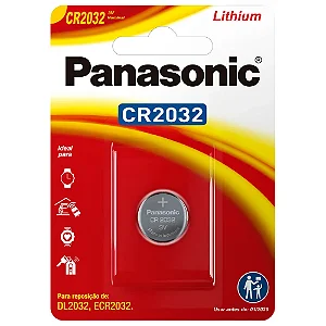 BATERIA DE LITIO 3V CR2032 PANASSONIC