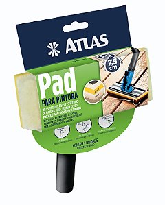 PAD PINTURA ESPUMA COM CABO PLÁSTICO ATLAS