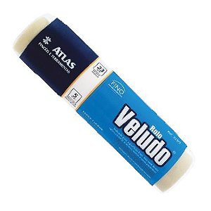 ROLO DE LÃ VELUDO 23CM ATLAS