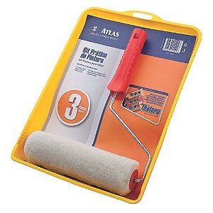 KIT PINTURA PRÁTICO 3 PCS ATLAS