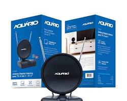 ANTENA TV DIGITAL TV-500 (4/1) FM/VHF/UHF/DIG AQUA