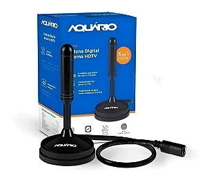ANTENA INTERNA LED AMPLIFICADA HDTV  AQUARIO