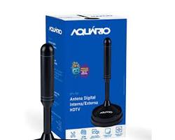 ANTENA INTERNA 4 EM 1 FM/VHF/UHF/DIGITAL DTV-100 AQUARIO
