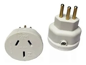 PLUG ADAPTADOR AR CONDICIONADO 3P 20A BRANCO ILUMI