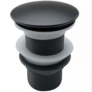 Valvula click 1 1/4 inox black