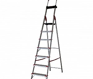 ESCADA ALUM 7 DEGRAUS COMFORT ALUMASA