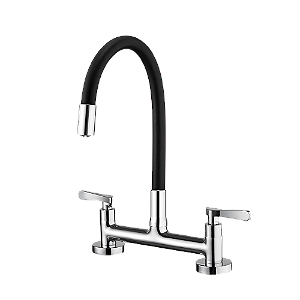 MISTURADOR PARA COZINHA DE MESA FLEX BLACK - BICA MÓVEL LORENZETTI