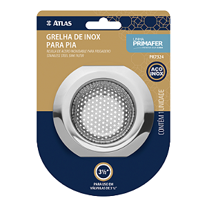 RALO PARA PIA AMERICANA 9CM INOX ATLAS