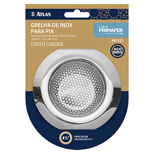 RALO PARA PIA AMERICANA 11,5CM INOX ATLAS