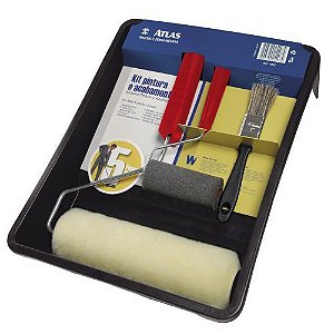 KIT PINTURA E ACABAMENTO 5 PCS ATLAS