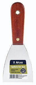 ESPÁTULA AÇO INOX 7,5CM ATLAS