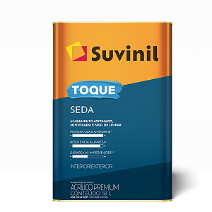 SUVINIL ACRÍLICO PREMIUM TOQUE SEDA ACETINADO 18L BRANCO NEVE