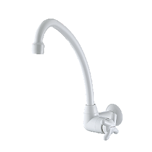 TORNEIRA COZINHA PAREDE BICA MOVEL ALTA BRANCA 1168 F34  LORENZETTI