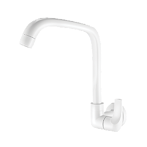 TORNEIRA COZINHA PAREDE BICA MOVEL ALTA BRANCA FITT 1168 F61  LORENZETTI