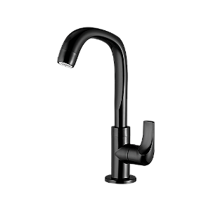 TORNEIRA LAVATORIO MESA BICA MOVEL FITT PRETA 1195 F61  LORENZETTI