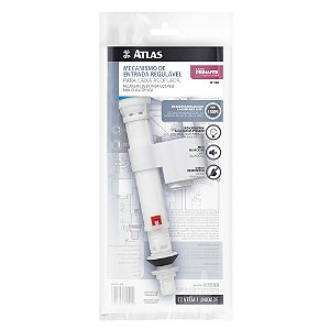 MECANISMO ENTRADA UNIVERSAL PARA CAIXA ACOPLADA REGULÁVEL ATLAS