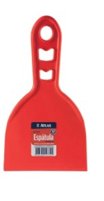 Espatula plastica lisa 10 cm atlas