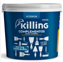 Massa corrida pva 23kg killing