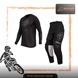 Conjunto Asw Concept Racing Motocross Trilha Enduro
