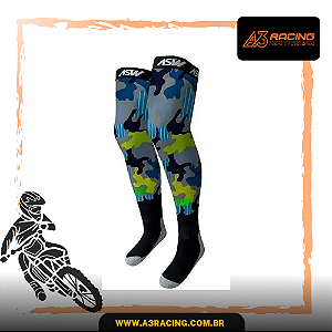 Meião Meia Asw Brace Motocross Enduro Trilha