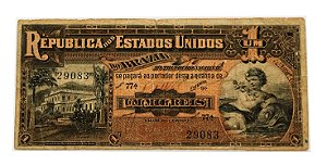 Cédula Antiga do Brasil 1 Mil Réis 1918