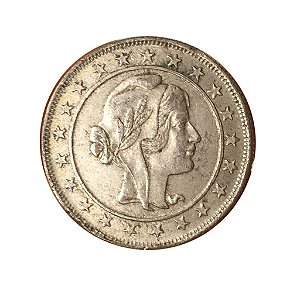 Moeda Antiga do Brasil 2000 Réis 1924