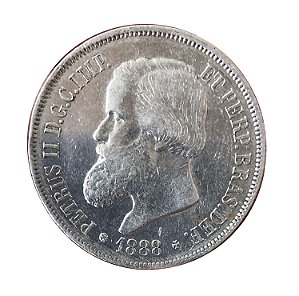 Moeda Antiga do Brasil 2000 Réis 1888