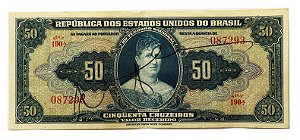 Numismática. Cédula Antiga do Brasil 500 Cruzeiros 1981