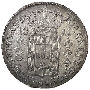Moeda Antiga do Brasil Colonial 960 Réis 1811 R