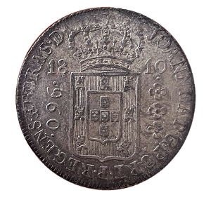 Moeda Antiga do Brasil 960 Réis 1810 R