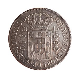 Moeda Antiga do Brasil Colônia 960 Réis 1815 R