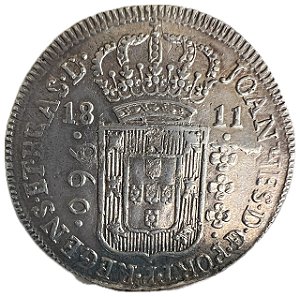 Moeda Antiga do Brasil Colonial 960 Réis 1811 B