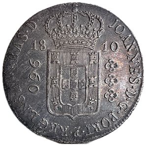 Moeda Antiga do Brasil 960 Réis 1810 R