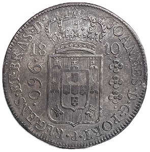 Moeda Antiga do Brasil 960 Réis 1810 R