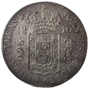 Moeda Antiga do Brasil 960 Réis 1810 R