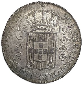 Moeda Antiga do Brasil 960 Réis 1810 R