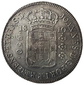 Moeda Antiga do Brasil 960 Réis 1810 R