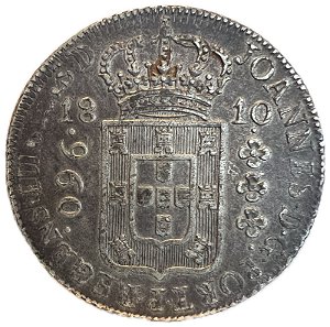 Moeda Antiga do Brasil 960 Réis 1810 R