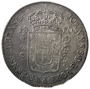 Moeda Antiga do Brasil 960 Réis 1810 R