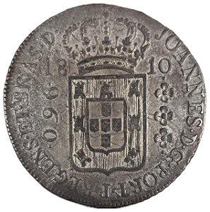 Moeda Antiga do Brasil 960 Réis 1810 R