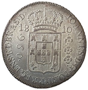 Moeda Antiga do Brasil 960 Réis 1810 R