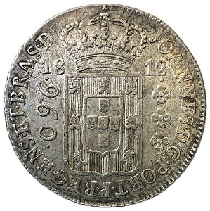 Moeda Antiga do Brasil Colônia 960 Réis 1812 R