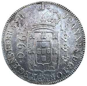 Moeda Antiga do Brasil Colônia 960 Réis 1812 R