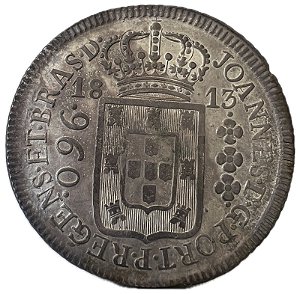 Moeda Antiga do Brasil Colônia 960 Réis 1813 R
