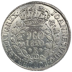 Moeda Antiga do Brasil Reino Unido 960 Réis 1820 R - Disco Próprio