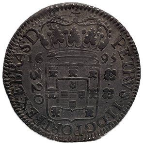 Moeda Antiga do Brasil 320 Réis 1645