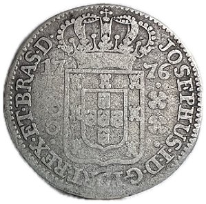 Moeda Antiga do Brasil Colônia 320 Réis 1776