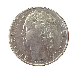 Moeda Antiga da Itália 100 Lire 1964 R