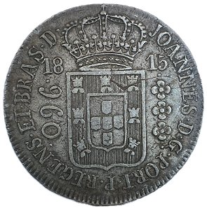 Moeda Antiga do Brasil Colônia 960 Réis 1815 R